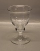 Holmegaard Jubilee glass goblet 19.5 cm x 23.5 cm  USA 200 aniversary 1776-1976 Denmark Greets America