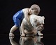 B&G figur1790Dreng med hund. 