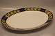 732 Oval platter 42 x 30.5 cm (1737732) Royal Copenhagen Faience Blue Pheasant Chr. Joachim Aluminia