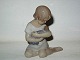 Royal Copenhagen FigurineGirl with Doll
