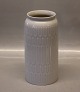 Royal Copenhagen 4118 RC White Relief Vase 18 cm Thorkild Olsen TO