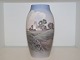 Bing & GrøndahlStor vase med hvid kirke