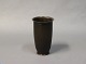Vase med indgravering i bronze af Just Andersen.5000m2 udstilling.