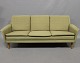 3 pers. DUX Sofa - Grønt Uld - Folke Ohlsson - Fritz Hansen - 1960