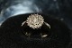 Gold ring with Brilliants, 9 CaratRing size 51