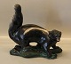 Original Peter Herold Wolverine Painted Bisquit model for 1402 RC Wolverine 20 x 22 cm Peter Herold 1912
