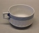 Kongelig Dansk Viftestellet, Blåt 1212-11545 Tekop 6 x 10 cm uden underkop 14.5 cm