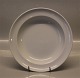 Hvidpot 6291 Tallerken, dyb 22,8 cm (605) Kongelig Dansk porcelæn  Design Grethe Meyer
