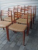 4 stk N.O. Møllerstole model 78
