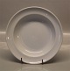Hvidpot 6290 Tallerken, dyb ca 20 cm (604)	  Kongelig Dansk porcelæn  Design Grethe Meyer 