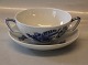 1872-10 Bouillon cup & saucer 16.5 cm (107-108-109) Danish Porcelain Blue Flower curved Tableware