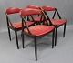 A set of four dining chairs - model 31 - Kai Kristiansen - Schou Andersen -1960