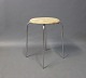 Dot Skammel -  ruskind - Model 3107 - Arne Jacobsen - Fritz Hansen - 1950