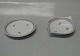 B&G Hazelnut (Elsinore) B&G 030 Butter pad, round 11 cm (330) 200 Individual butter pad 8.5 cm Seashell (330)