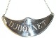 Bottle / Decanter signs SilverStampet 830S, DG