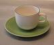 Green Line 072 Cup 6.5 x 7.5 cm + full green  saucer 14.8 cm (073) 4 ALL Seasons Royal Copenhagen 