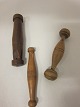 Rys-pinde, antikkeL: 11cm (til venstre) – L: 10cm (i midten og til højre)