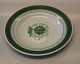 Aluminia Faience Grøn Tranquebar 1842-12 Side dish 17 cm