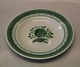 Aluminia Faience Green Tranquebar 0944-12 Side dish 15 cm