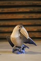 Royal Copenhagen porcelæns figur af Pelican.H:9,5cm.RC# 2574.
