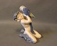 Kgl. porcelænsfigur, Pan med papegøje, nr. 752.