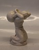 L. Hjorth 512 Woman with water jar 12.5 cm GK Gertrud  Kudielka Danish Art Pottery Bornhom
