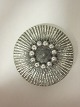 Buckle (for a belt), made of pewter Design: Poul WarmindDiam: 8cm