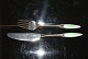 Kongelys Grøn, Barnebestik SølvStemplet Frigast, SterlingLængde 15,5 cm.