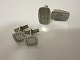 Cuff links, pewter jewellery, Design: Jørgen JensenVintage cuff linksStamped: Jørgen Jensen Denmark Pewter Handmade We have a large choice of pewter jewellery