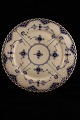 Sjælden Royal Copenhagen Musselmalet Helblonde middags tallerken. Dia.:23,5cm. RC# 1/1090.