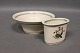 Kgl. Porcelæn Hjertegræs skål - Nr. 884/2640 - Tandstik Bæger - Nr. 884/9488