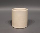 Lille keramik krukke/vase i hvid glasur, nr.: 78 af Saxbo.5000m2 udstilling.
