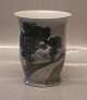 B&G PorcelainB&G 8770-487 Vase Scenery The Way 19.5 x 16 cm