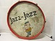 Stor gammel jazz tromme med originale skindTrommen er forberedt til montering af lys i trommen og den har bla. været brugt til at gå rundt i gaderne Bemærk reparationerne af skindet da det var vigtigt at bevare de gamle skindVi har flere trommer