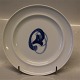 B&G porcelæn Blå Koppel 028 a Kagetallerkener 16 cm (306)
