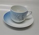 B&G 305 Kaffekop og underkop 1,25 dl (102) Convalla Blåt B&G  porcelæn, liljekonval,