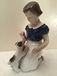 Bing&GrøndahlPige med hundehvalp #2316*400kr