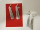 Ear ring, pewter jewellery, Design: Jørgen JensenVintage ear ringStamped: Jørgen Jensen Denmark Pewter Handmade We have a large choice of pewter jewellery