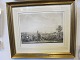 Tryk af Fredericia ca. 1850Plakette: " Fredericia Handelsstandsforening i anledning af 200 års jubilæet 31-juli-1978"43cm x 37cm inkl. ramme