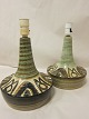 BordlampeSøholm stentøjslampe 3076-3Stemplet Bornholmsk Stentøj, Søholm, DanmarkH: uden fatning: 27cm, Diam 22cm