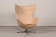 Arne JacobsenÆggestol - 3316Vegetal læderren anilinFritz Hansen A/S
