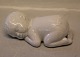 Kongelig Dansk 0030 Kgl. Sovende Baby hvid 4 x 13 cm Allan Therkelsen (1249030) 
