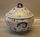B&G Blue Traditional porcelain 004 a Tureen 3 l (665) ca 23 x 28 cm 