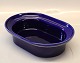 Blue HANK Bing & Groendahl White Dinnerware, Magnussen 877 Bowl , oval  7 x 18,  26 cm