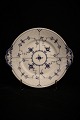 Blue Fluted, plain, cake dish by Royal Copenhagen.dia.:25cm.1/2152.