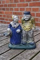 Michael Andersen pottery, Bornholm. Fisher wife and fisher man