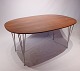 Super Ellipse spisebord i palisander af Piet Hein, Arne Jacobsen og Bruno Mathsson.5000m2 udstilling.