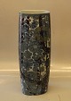 Aluminia Baca kunstfajance 780-3101 Vase 36.5 cm blå Baca, Johanne Gerber 1962