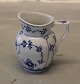 Kongelig Dansk Porcelæn Musselmalet 392-1 Lille flødekande 8 cm / 8 cl ( 1017187)