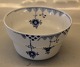 Kongelig Dansk Porcelæn Blå Elements Musselmalet 577-1 Skål ca 8 x 13,7 cm  65 cl (1017055)  blå Elements